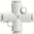 SMC 10-KQ2TW06-00A 10-KQ2TW Series Clean Series Metric Size One-touch Fittings Cross