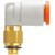 SMC 10-KQ2L07-M5N 10-KQ2L Series Clean Series Inch Size One-touch Fittings Connection Thread