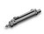 SMC CD85KN10-50-A iso round body cylinder, c82, c85 cylinder, iso, dbl acting