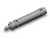 SMC CD75E40-100C-B iso round body cylinder, c75, c76 cyl, european
