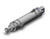 SMC CDM2E40-100AZ-M9BL round body cylinder cylinder, air