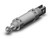 SMC CM2D32-25AZ round body cylinder cylinder, air