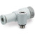 SMC JAS-LSB03-N01S JAS Series Speed Controller with One-touch Fitting Compact Type Elbow Type Push-lock Type