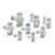 SMC AS2301F-U01-01A AS Series Speed Controller with Uni One-touch Fitting