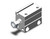 SMC CUJB20-25DM compact cylinder cyl, free mount, dbl acting