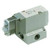 SMC VP344-5DU1-B 3 port solenoid valve 3 port poppet type valve