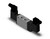 SMC VFS3220-5DZ-03F 4/5 port solenoid valve 5 port pilot operated valve