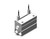 SMC CDUJS20-30D-F8B compact cylinder cyl, free mount, dbl acting