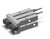 SMC MHZ2-16D3-M9PSAPC gripper, mhz, parallel style air gripper