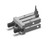 SMC MHZ2-16D1-M9PVSDPC gripper, mhz, parallel style air gripper
