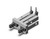 SMC MHZL2-16D-M9NVL gripper, mhz, parallel style air gripper