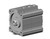 SMC CLQA63-10D-B compact cylinder w/lock cyl, compact with lock