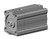 SMC CDLQB80-75D-B-M9BWSDPC compact cylinder w/lock cyl, compact with lock