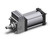 SMC CDLSB140-200H-D tie rod cylinder w/lock cls cylinder