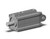 SMC CLQD50-50DCM-B compact cylinder w/lock cyl, compact with lock