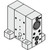 SMC ZZR105-R Manifold Base For ZR Series