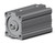 SMC RDQB80-100-M9BL compact cylinder cyl, compact, air cushion, sw capable