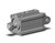 SMC CLQD50TN-30DM-B compact cylinder w/lock cyl, compact with lock