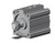 SMC RDQA63TF-30M compact cylinder cyl, compact, air cushion, sw capable