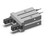 SMC MHZ2-25D2-M9BSDPC-X7 gripper, mhz, parallel style air gripper