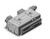 SMC MXQ16-30A-M9BL Cyl, Slide Table