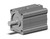 SMC CLQB80TF-50DCM-F compact cylinder w/lock cyl, compact with lock