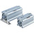 SMC RDQF20-50M-M9BW compact cylinder cyl, compact, air cushion, sw capable