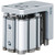 SMC MXZ20L-40 compact cylinder w/linear guide cylinder, air