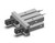 SMC MHZ2-32D2-M9BSDPC gripper, mhz, parallel style air gripper