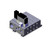 SMC VV5FS3-01CU-042-02T-E5 4/5 port solenoid valve manifold with control unit