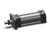 SMC MBF40-75Z tie rod cylinder cylinder, mb-z, tie rod