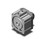 SMC NCQ8C250-037 compact cylinder compact cylinder, ncq8