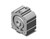 SMC NCQ8WA200-050C compact cylinder compact cylinder, ncq8