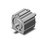SMC NCDQ8WA300-087M compact cylinder compact cylinder, ncq8