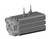 SMC CDQMB25-45-M9BV compact cylinder w/guide compact guide rod cylinder, cqm
