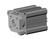 SMC CDQMB40-20-M9NV compact cylinder w/guide compact guide rod cylinder, cqm