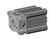 SMC CDQMA32-20-M9PVSAPC compact cylinder w/guide compact guide rod cylinder, cqm