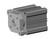 SMC CDQMB50-30-M9BWV compact cylinder w/guide compact guide rod cylinder, cqm