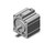SMC NCDQ8WB250-037M compact cylinder compact cylinder, ncq8