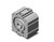 SMC NCQ8WA200-062 compact cylinder compact cylinder, ncq8