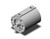 SMC NCQ8N056-075C compact cylinder compact cylinder, ncq8