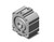 SMC NCQ8WE200-050C compact cylinder compact cylinder, ncq8