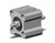 SMC NCQ2WB20-5DM compact cylinder compact cylinder, ncq2