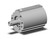 SMC NCQ8N056-037T compact cylinder compact cylinder, ncq8
