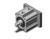 SMC NCDQ2G32-10DMZ compact cylinder compact cylinder, ncq2-z