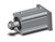 SMC CDQ2G40-40DMZ compact cylinder compact cylinder, cq2-z