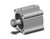 SMC CQ2B63-45DCMZ compact cylinder compact cylinder, cq2-z