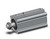 SMC CDQ2A40TN-75DMZ-M9PVS compact cylinder compact cylinder, cq2-z