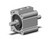 SMC NCQ2WA40-5DMZ compact cylinder compact cylinder, ncq2-z