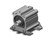 SMC CDQ2L80-45DZ-XC6 compact cylinder compact cylinder, cq2-z